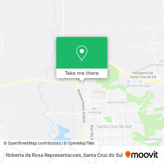 Mapa Roberta da Rosa Representacoes