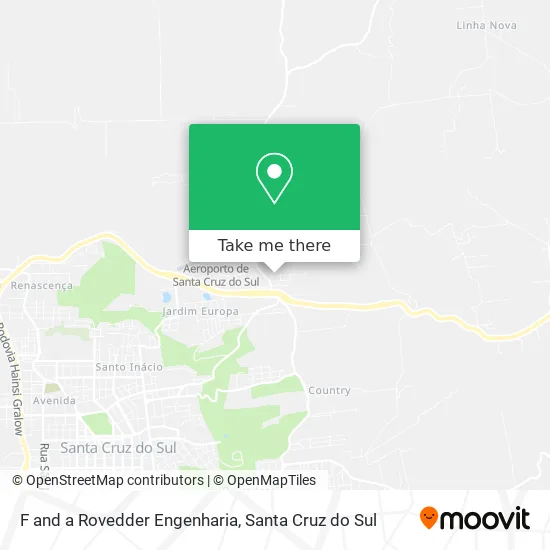 F and a Rovedder Engenharia map