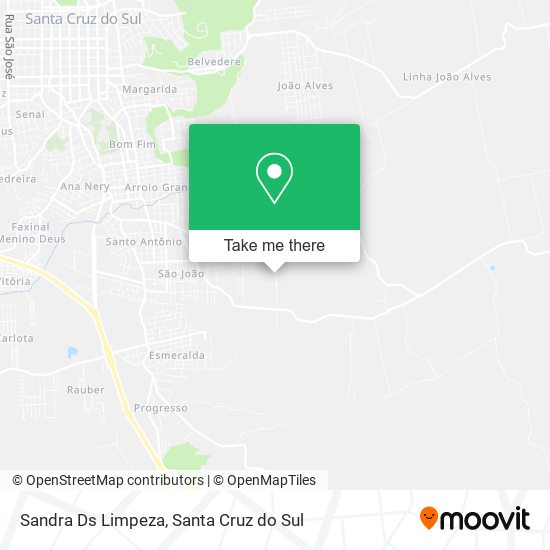 Mapa Sandra Ds Limpeza