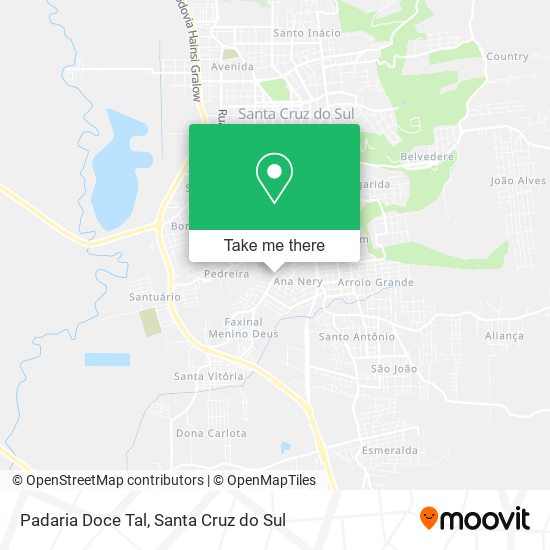 Padaria Doce Tal map
