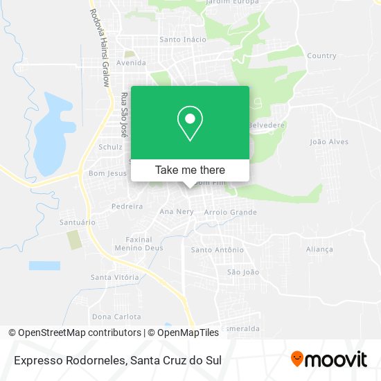 Expresso Rodorneles map