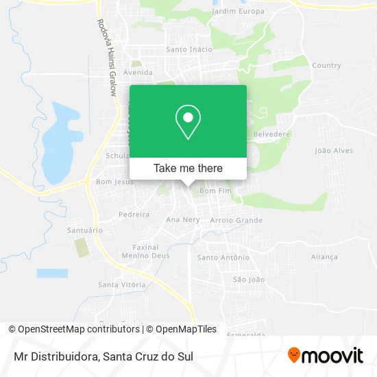 Mr Distribuidora map