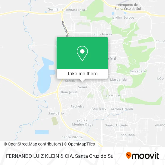 FERNANDO LUIZ KLEIN & CIA map