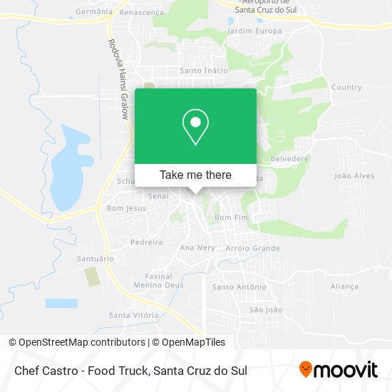 Chef Castro - Food Truck map