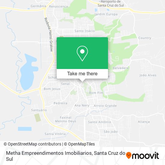 Metha Empreendimentos Imobiliarios map