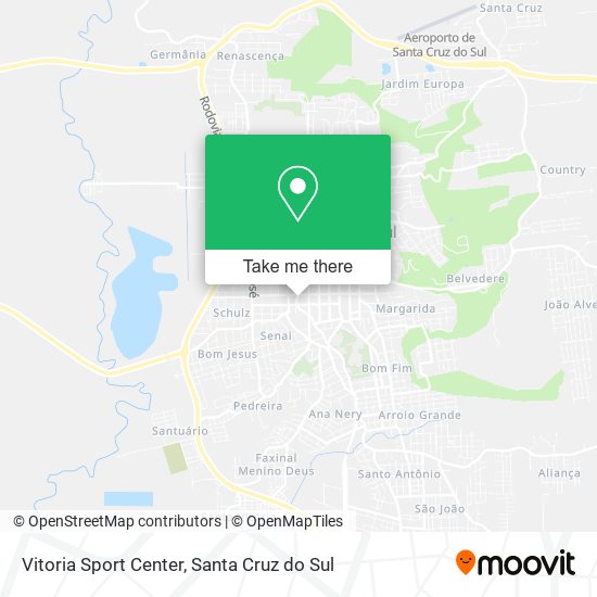 Vitoria Sport Center map