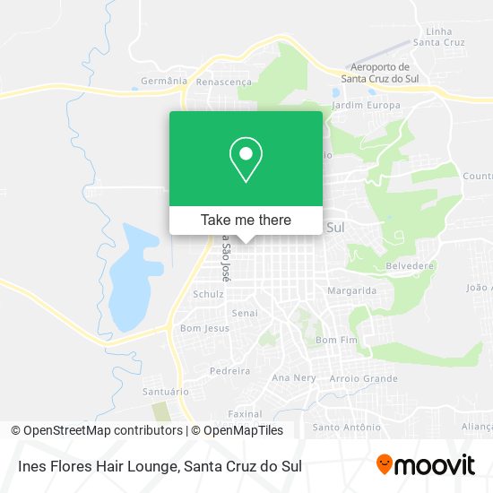 Ines Flores Hair Lounge map