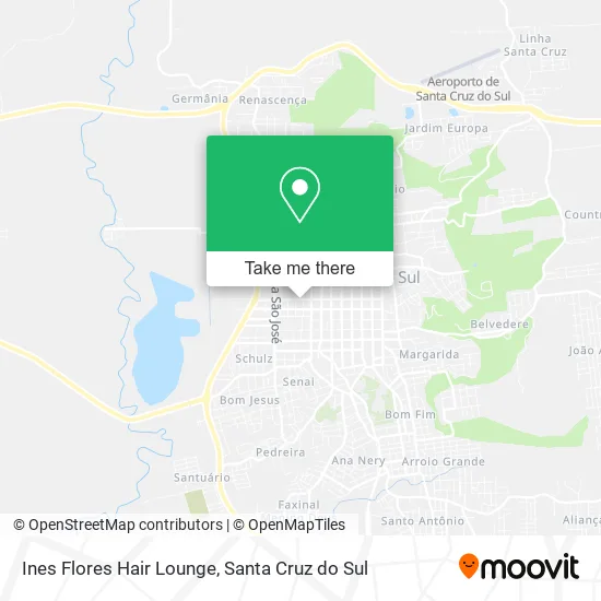 Ines Flores Hair Lounge map