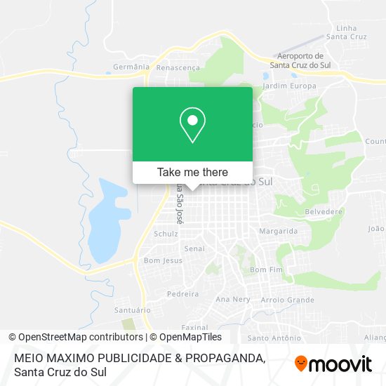 MEIO MAXIMO PUBLICIDADE & PROPAGANDA map
