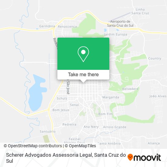 Scherer Advogados Assessoria Legal map