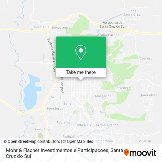 Mohr & Fischer Investimentos e Participacoes map