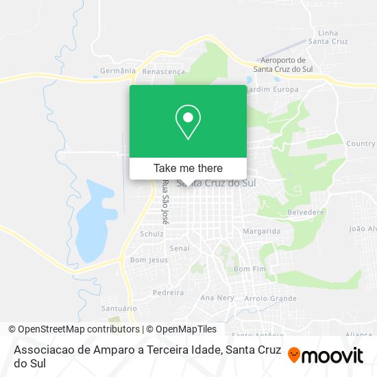 Associacao de Amparo a Terceira Idade map