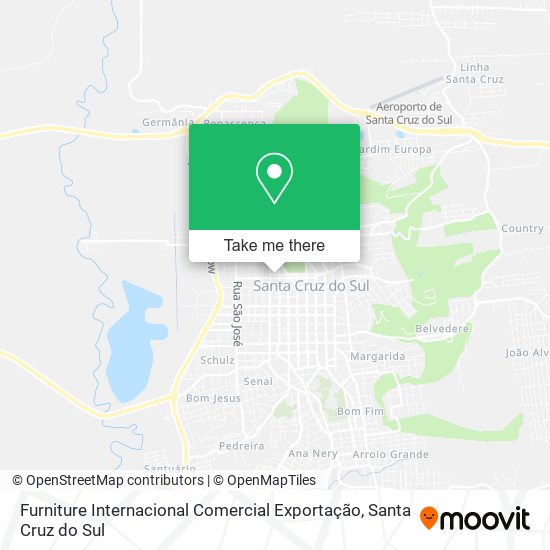 Furniture Internacional Comercial Exportação map