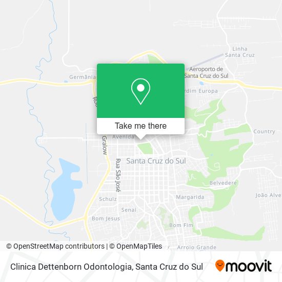 Clinica Dettenborn Odontologia map