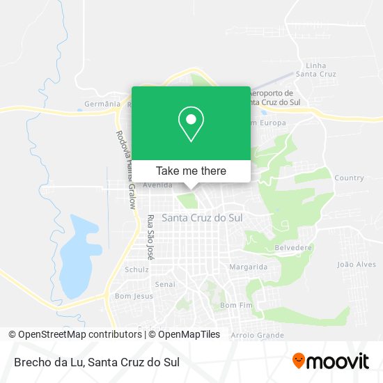 Brecho da Lu map