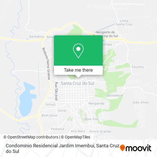 Condomínio Residencial Jardim Imembui map