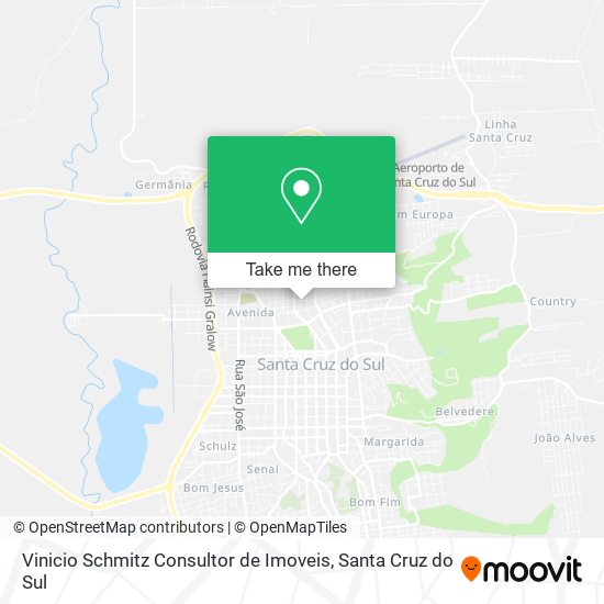 Vinicio Schmitz Consultor de Imoveis map