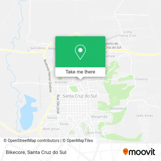 Bikecore map