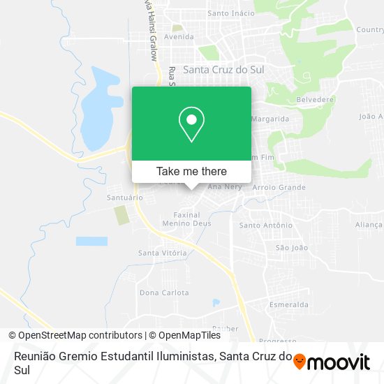 Reunião Gremio Estudantil Iluministas map