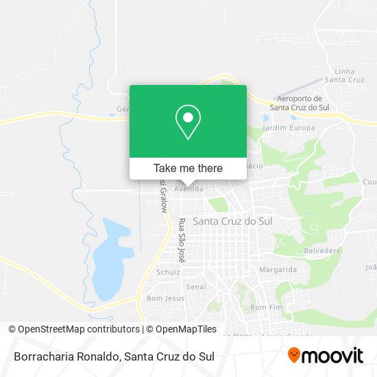 Borracharia Ronaldo map