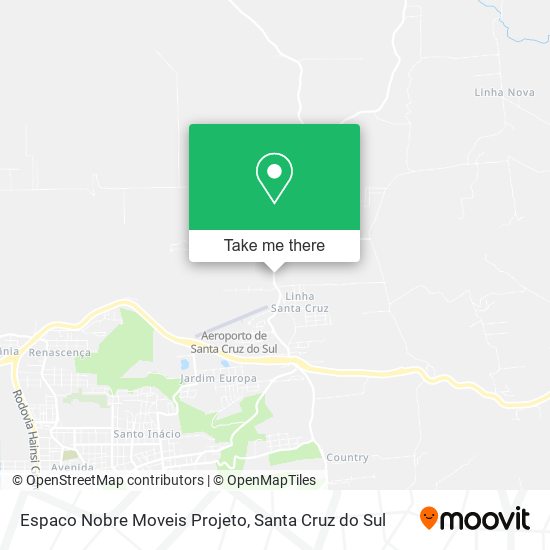 Espaco Nobre Moveis Projeto map