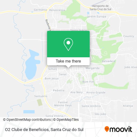 O2 Clube de Benefícios map