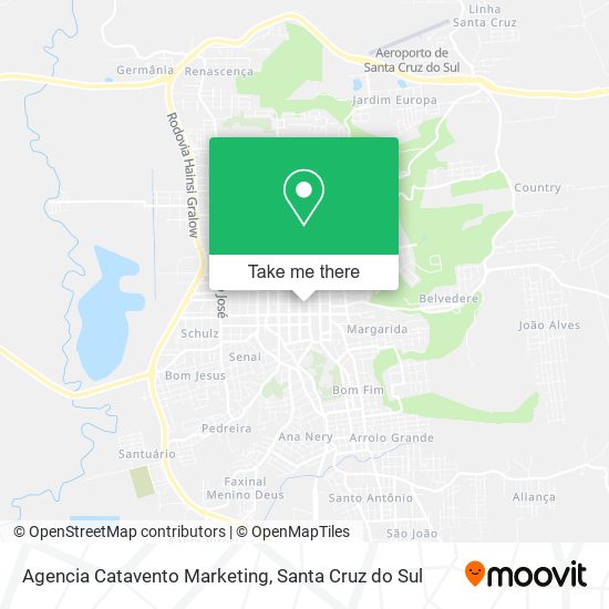 Mapa Agencia Catavento Marketing