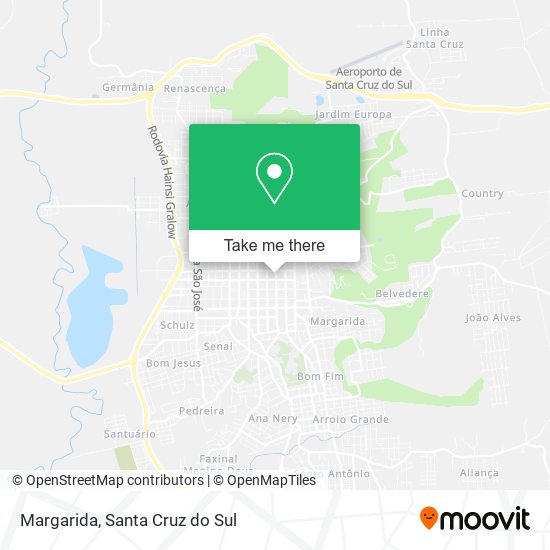 Mapa Margarida