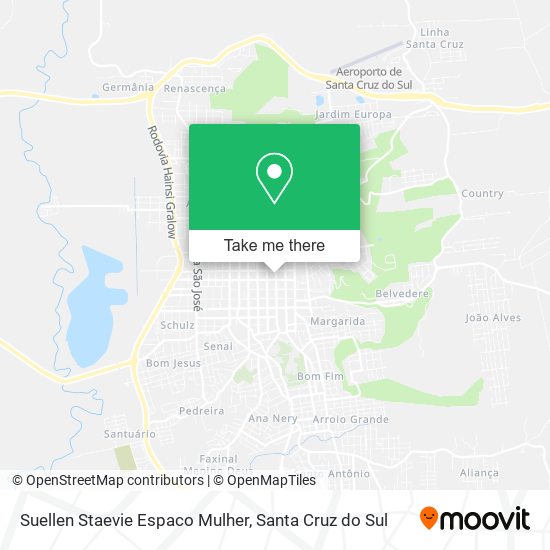 Suellen Staevie Espaco Mulher map