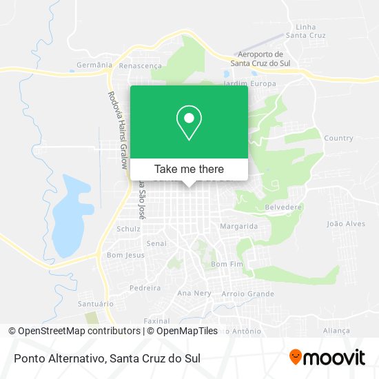 Ponto Alternativo map