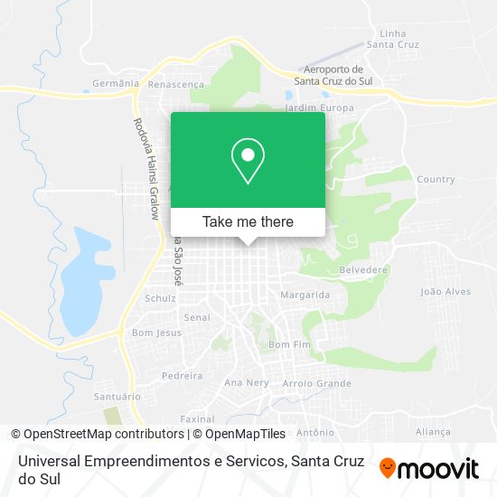 Universal Empreendimentos e Servicos map