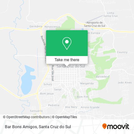Bar Bons Amigos map
