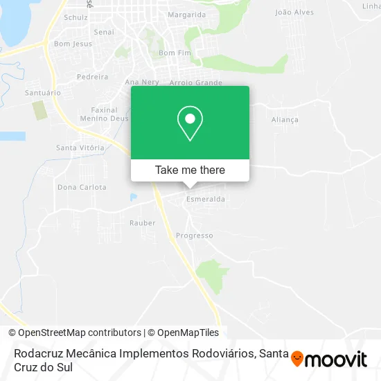 Rodacruz Mecânica Implementos Rodoviários map