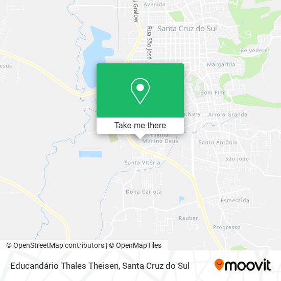 Educandário Thales Theisen map