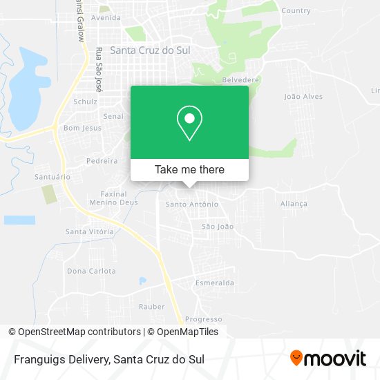 Mapa Franguigs Delivery