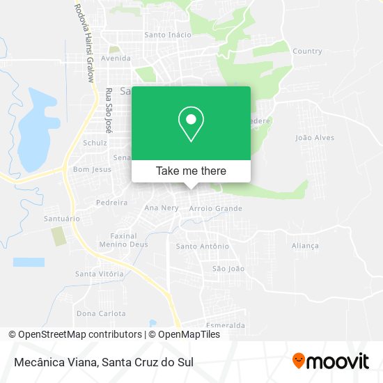 Mecânica Viana map