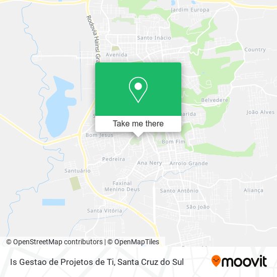 Is Gestao de Projetos de Ti map