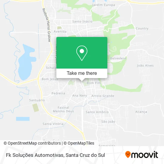 Fk Soluções Automotivas map