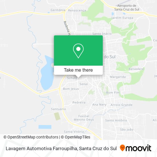 Lavagem Automotiva Farroupilha map
