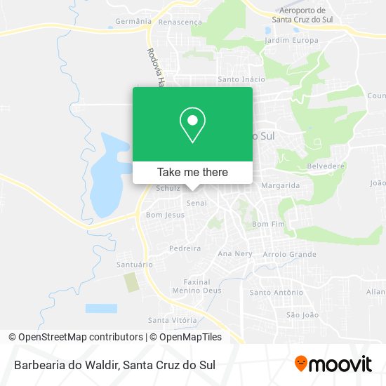 Barbearia do Waldir map