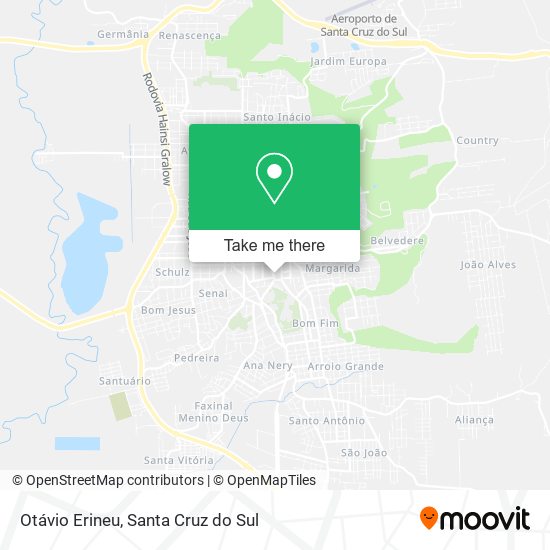 Otávio Erineu map