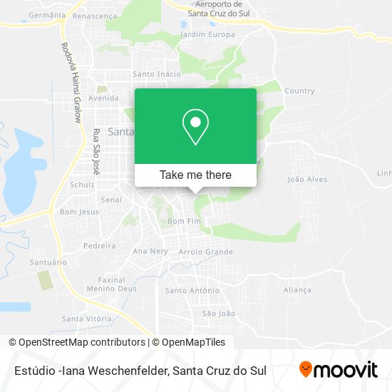 Estúdio -Iana Weschenfelder map