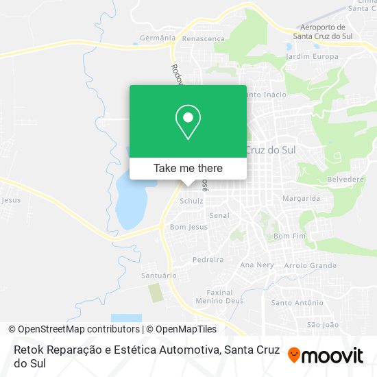 Retok Reparação e Estética Automotiva map