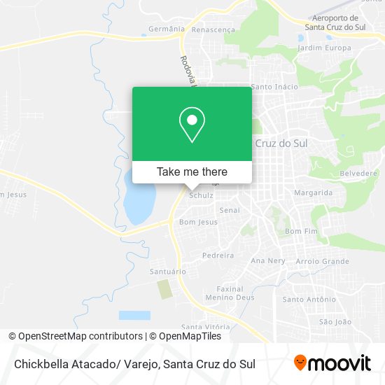 Chickbella Atacado/ Varejo map