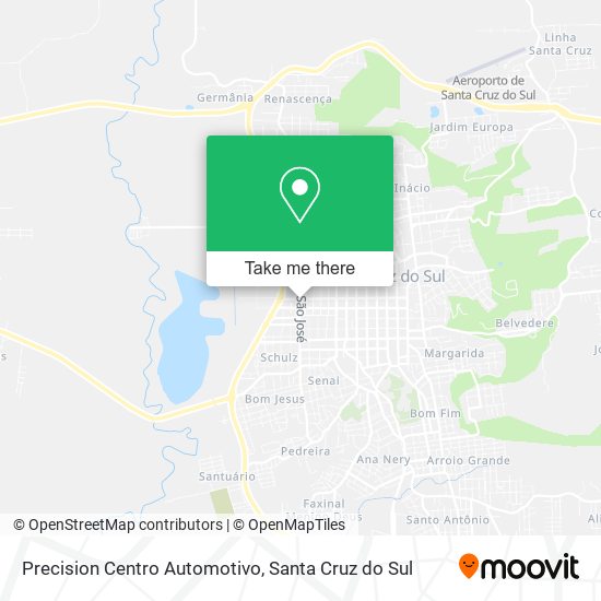 Mapa Precision Centro Automotivo