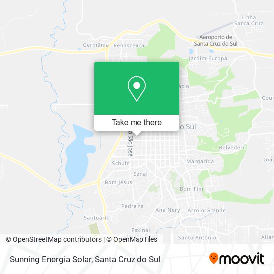 Sunning Energia Solar map