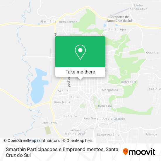 Mapa Smarthin Participacoes e Empreendimentos