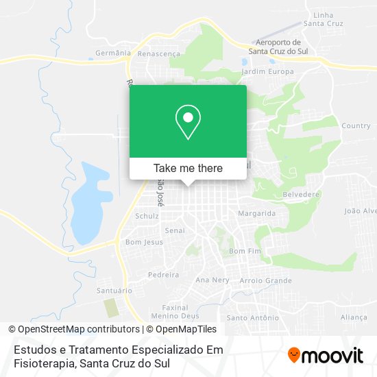 Estudos e Tratamento Especializado Em Fisioterapia map