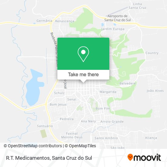 R.T. Medicamentos map
