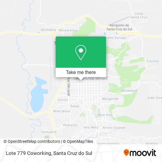 Mapa Lote 779 Coworking